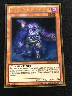 Yugioh Plaguespeader Zombie PGLD-EN074 GOLD (NM) - Image 1