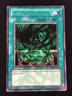 Yugioh Giant Trunade DB1-EN032 Rare (NM) - Image 1