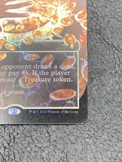 B6 MTG Smothering Tithe - Foil - Borderless, NM-Mint, English Commander Masters - Image 4