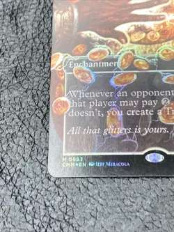 B6 MTG Smothering Tithe - Foil - Borderless, NM-Mint, English Commander Masters - Image 5