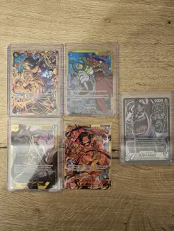 One Piece, Bundle, Leader, Secret Rare, Zoro, Nami, Luffy, Rebecca and More,... - Image 1