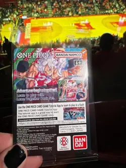 One Piece Monkey D. Luffy Rutgers Basketball Voyage Promo Card + POSTER - Image 2