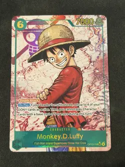 Monkey D. Luffy OP13-118 SEC (Alt Art) - Carrying On His Will English Parallel - Image 1