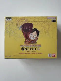 One Piece TCG OP-07 500 Years In The Future Booster Box English - NEW - SEALED - Image 1