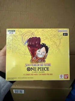 One Piece TCG 500 Years In The Future Booster Box OP-07 Factory Sealed (English) - Image 1