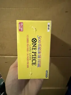One Piece TCG 500 Years In The Future Booster Box OP-07 Factory Sealed (English) - Image 2