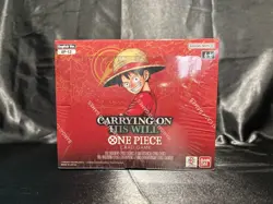 New, Sealed One Piece Carrying On His Will OP-13 English Booster Box - Image 2