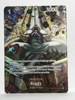 OP03-008 SP UC Buggy - One Piece Card - Wings Of The Captain - English Alt - Image 1