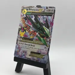 Pokemon TCG Mega M Rayquaza EX Card Celebrations Series 76/108 Near Mint - Image 2