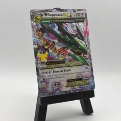 Pokemon TCG Mega M Rayquaza EX Card Celebrations Series 76/108 Near Mint - Image 3