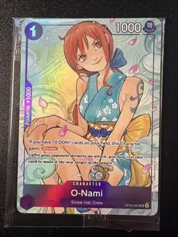 O-Nami (Illustration Box Vol.1) OP05-062 One Piece Promotion Cards Foil SEALED - Image 1