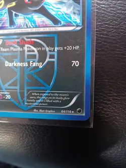 Pokemon TCG Umbreon 64/116 Plasma Freeze LP/MP Holo Rare Card 💎💎💎 - Image 4