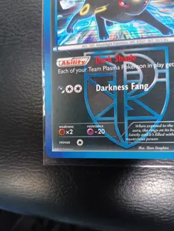 Pokemon TCG Umbreon 64/116 Plasma Freeze LP/MP Holo Rare Card 💎💎💎 - Image 5