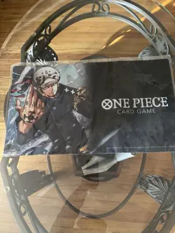 Bandai One Piece Card Game Trafalgar Law Standard Playmat Rubber Non-Slip - Image 1
