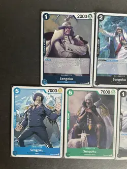Sengoku One-Piece TCG 5-card lot OP02 & OP07 Rare + more - ships PWE! - Image 3