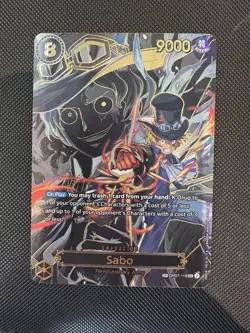 Sabo OP13 SP Alternative Art OP07-118 One Piece Card Game English M/NM - Image 1