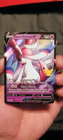 Dark Sylveon V SWSH134 SWSH: Sword & Shield Promo Cards Holo - Image 1