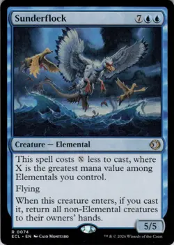 MTG Sunderflock (74) | NM | Lorwyn Eclipsed {ECL} - Image 1