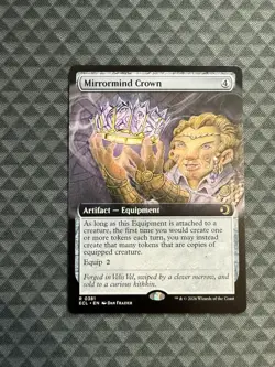 MTG Mirrormind Crown #0381 Extended Art Rare Lorwyn Eclipsed (ECL) - Image 1