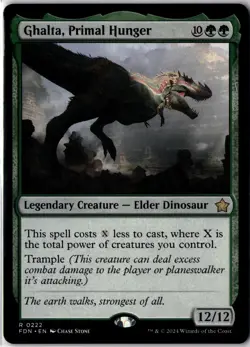 Ghalta, Primal Hunger #0222 (FDN) Foundations - Image 1