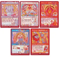 Magic MTG Secret Lair Burning Revelations Rainbow Foil Edition - New Sealed - Image 1