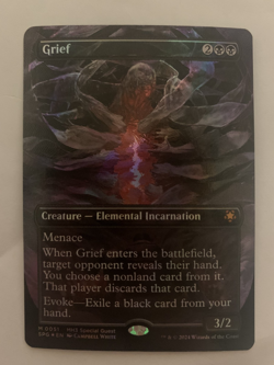 Grief (Borderless) (Textured Foil) Special Guests Foil - Image 1
