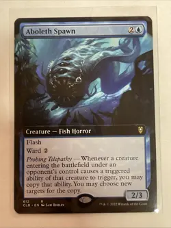 Aboleth Spawn (Extended Art) Commander Legends: Battle for Baldur's Gate #612 R - Image 1