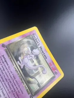 Rocket's Mewtwo - 14/132 - Pokemon Gym Challenge 1st Edition Holo WOTC LP - Image 2