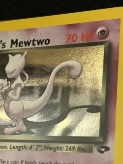 POKEMON ROCKET'S MEWTWO 1ST EDITION GYM CHALLENGE 14/132 - Image 2