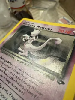 Pokemon TCG Rockets Mewtwo Gym Challenge Holo Card 14/132 1st Edition - Image 4