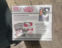 Pokemon Center White Flare Elite Trainer Box ETB Factory Sealed - Image 2