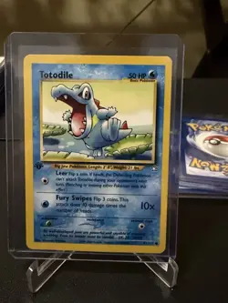 2001 Pokemon 1st Edition Neo Genesis Totodile 81 | Pack Fresh - Image 1