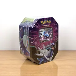 NEW Pokemon TCG Azure Legends Tin DIALGA EX Pokemon Center - In Hand - Sealed - Image 2