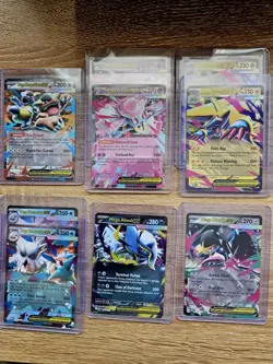 Pokemon TCG Mega Ex Lot Of 9 Cards NM Fresh - Image 1
