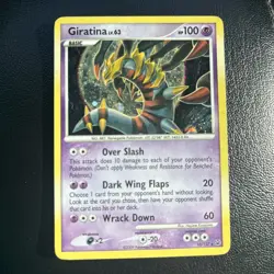 Giratina Lv. 63 No. 487 Pokemon Platinum 10/127 2009 Nintendo - Image 1