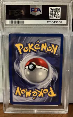 Pokemon Gym Challenge Giovanni's Nidoking 7/132 Holo 1st edition PSA 6 - Image 2
