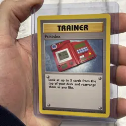 Pokemon Base Set WOTC Uncommon Trainer - Pokedex 87/102 - Near Mint/Mint NM/MT - Image 2
