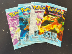 Pokemon ex Crystal Guardians Art Set EMPTY Booster Packs!! - Image 1