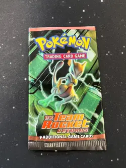Pokemon ex Team Rocket Returns Art Set EMPTY Booster Packs!! - Image 2