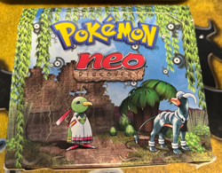 Pokemon Neo Discovery Unlimited Empty Booster Box - BOX ONLY NO PACKS - Image 2