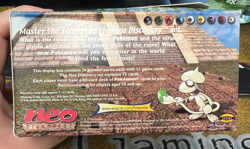 Pokemon Neo Discovery Unlimited Empty Booster Box - BOX ONLY NO PACKS - Image 5