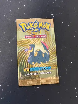 Pokemon ex Sandstorm Art Set EMPTY Booster Packs!! - Image 2