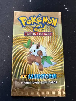 Pokemon ex Sandstorm Art Set EMPTY Booster Packs!! - Image 4