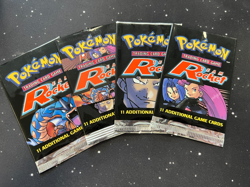 Pokemon Team Rocket UNLIMITED Art Set EMPTY Booster Packs!! - Image 1