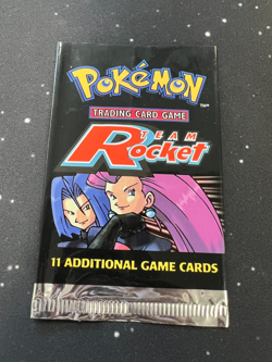 Pokemon Team Rocket UNLIMITED Art Set EMPTY Booster Packs!! - Image 2