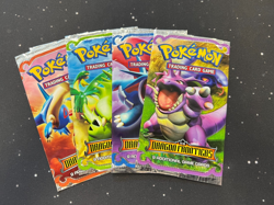 Pokemon ex Dragon Frontiers Art Set EMPTY Booster Packs!! - Image 1