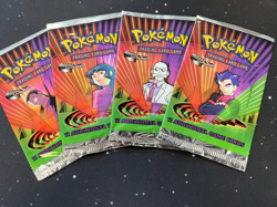 Pokemon Gym Challenge UNLIMITED Art Set EMPTY Booster Packs!! - Image 1