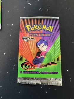 Pokemon Gym Challenge UNLIMITED Art Set EMPTY Booster Packs!! - Image 2