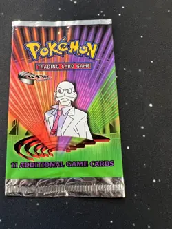 Pokemon Gym Challenge UNLIMITED Art Set EMPTY Booster Packs!! - Image 4