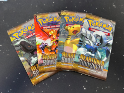 Pokemon HeartGold SoulSilver Art Set EMPTY Booster Packs!! - Image 1